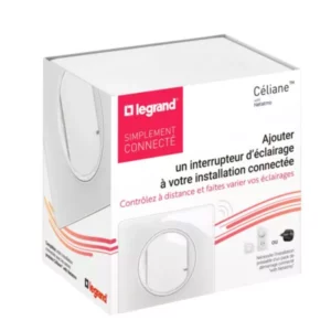 Legrand Céliane with Netatmo interrupteur sans neutre variateur